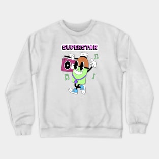 hip hop superstar Crewneck Sweatshirt